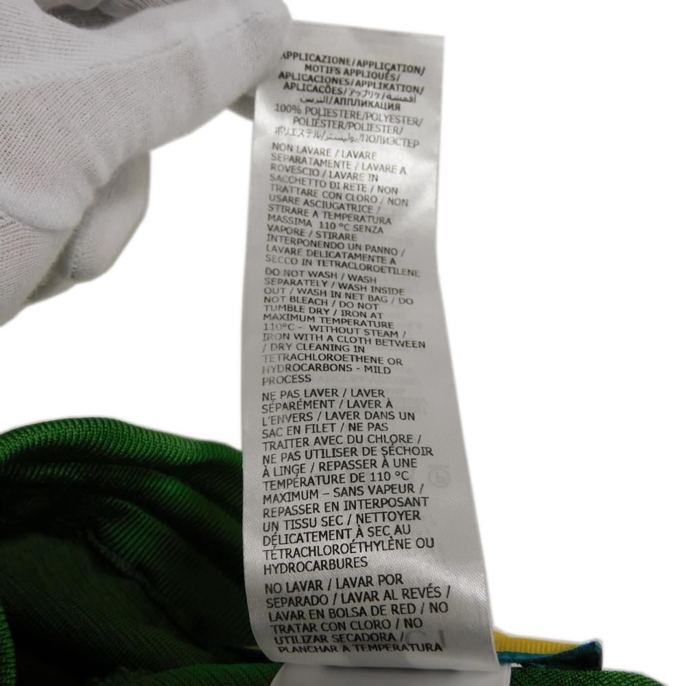 Used Adidas 9539 Interlocking G Sideline Jersey 701441 XKCIH 3229 51178 GG Double G Rayon XS 170/74A Green Men's from