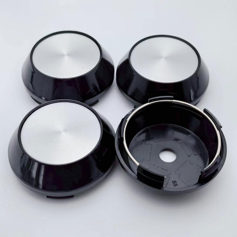 4pcs 60mm 64mm 65mm 68mm 69mm No Logo Emblem Car Wheel Center Caps Wheels Hub High Cap Rim Hubcaps Dust Cover Car Accessories No Logo Badge