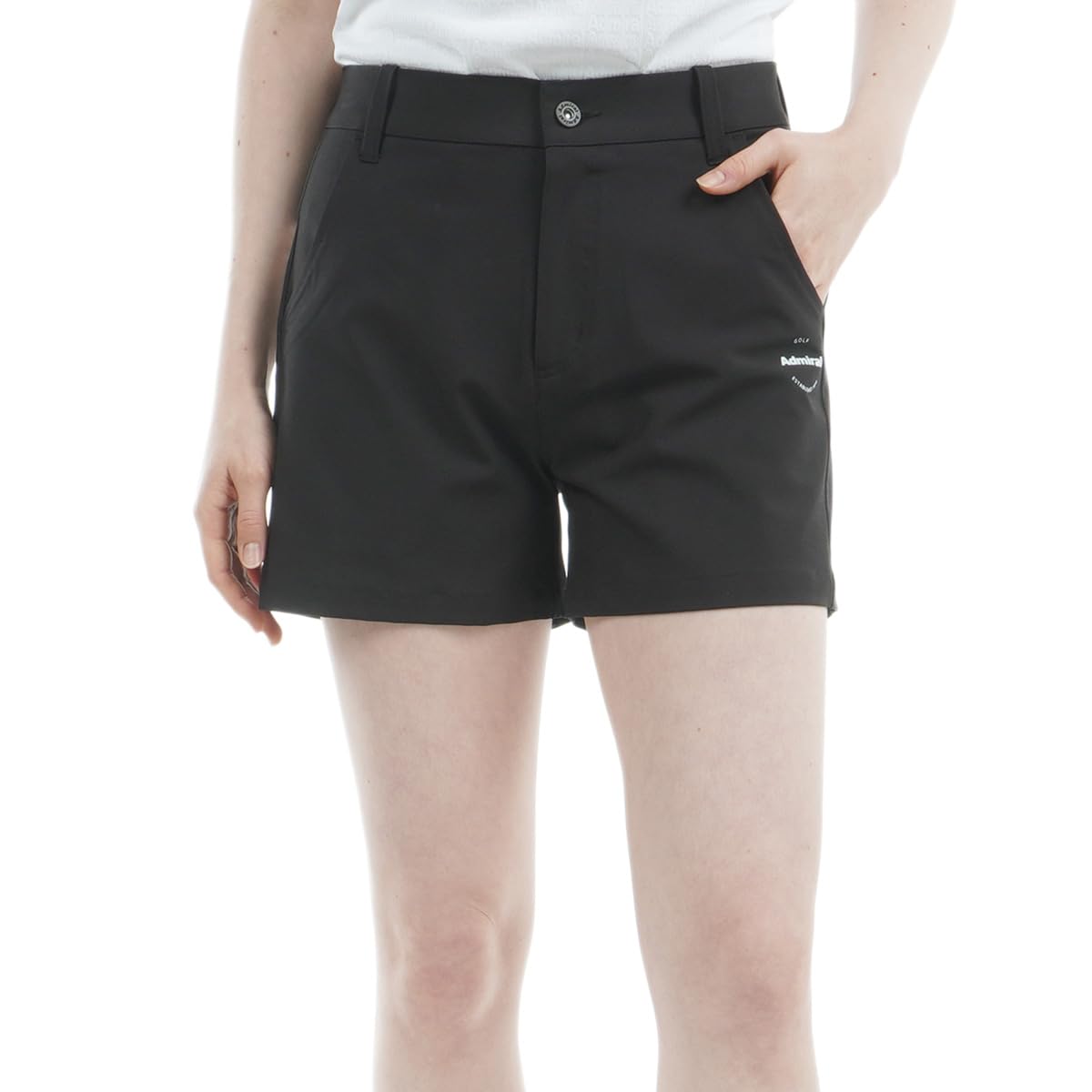

Шорты твил Admiral Golf 4-Way, женские, черные, ADLA511