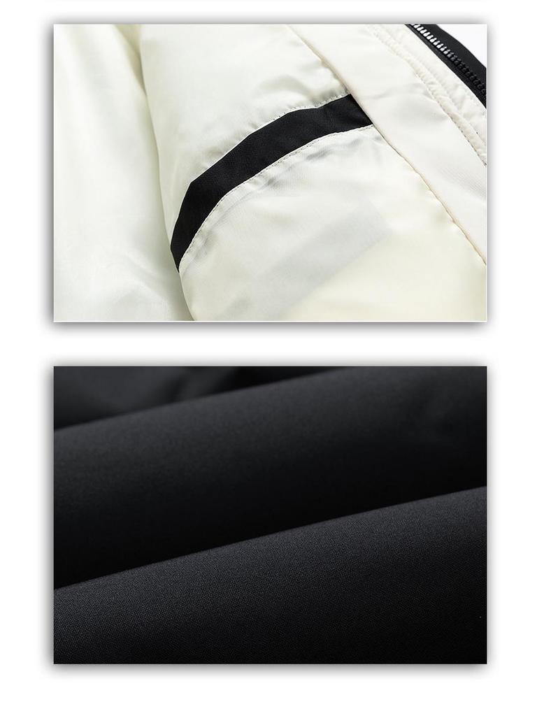 Men's Hooded Down Cotton Bread Jacket - Trendy Casual Coat for Students and Couples