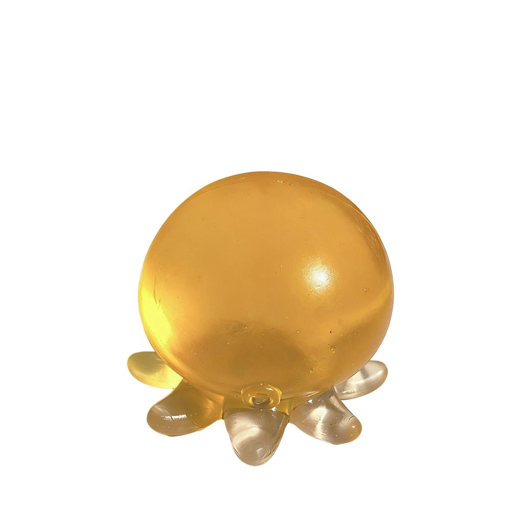 Squishy Octopus Fidget Toy Rubber Clear Crystal Octopus Hand Relax Toy Soft Slow Rebound Squeeze Toy For Adults Pinch Toy