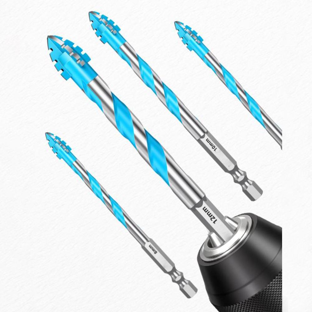 Upgrade Your Tool Collection with This Eccentric Drill Bit Set of Two Perfect For Precision Work on Various Hard Materials