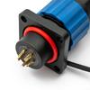SP16 Square-Panel Mount IP68 Water-Proof Plug/+Socket Circular-Connector 2-9pin