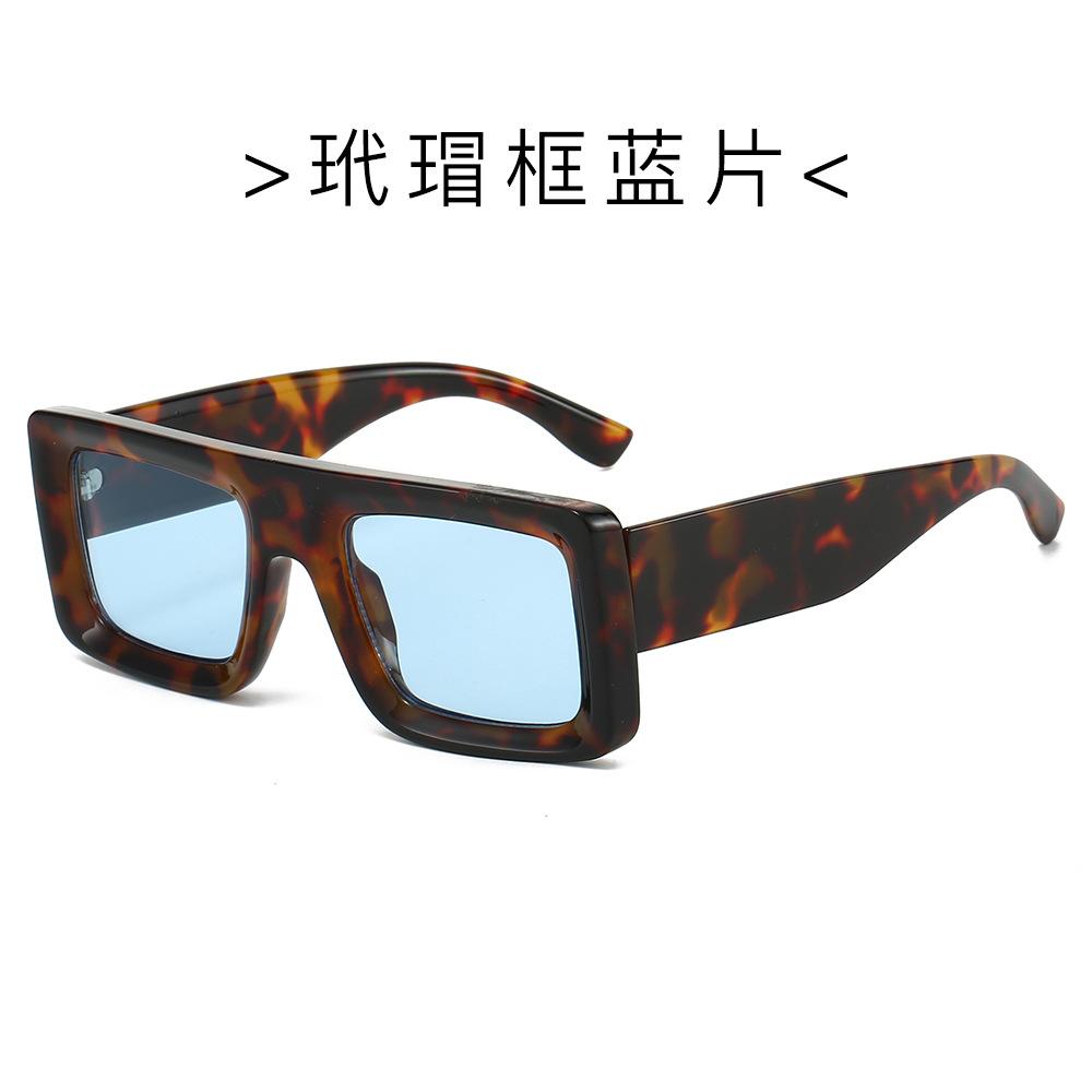 

Large Frame Sun Glasses Men Women Bold Designer Fashion Square Sunglasses UV400 Travel Sand Sunscreen Sun Shades