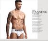 Men's Combed Cotton Low-Waist Breathable Briefs - Soft, Comfortable, and Sexy Underwear