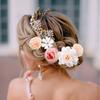 21PCS Artificial Flower Party Home Room Decor Mariage Garden Wedding Decoration Artificial Flower DIY Bride Gift Accessories