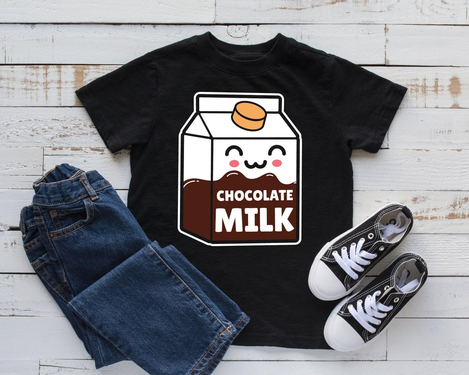 Chocolate Milk T-Shirt, Chocolate Milk Kids T-shirt, Toddler Tee, Tank Top, T-shirt, T-shirt,T-shirt, Kids Tee Apparel Gift M