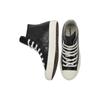 Converse Chuck Taylor All Star Kožené Pohodlné Prodyšné Protiskluzové Odolné Vysoké Skate Boty Dámské Tenisky Černé A04264C