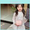 Borsa a tracolla trapuntata in ecopelle PU da ragazza, elegante borsa a tracolla con catena, stile principessa, per bambini