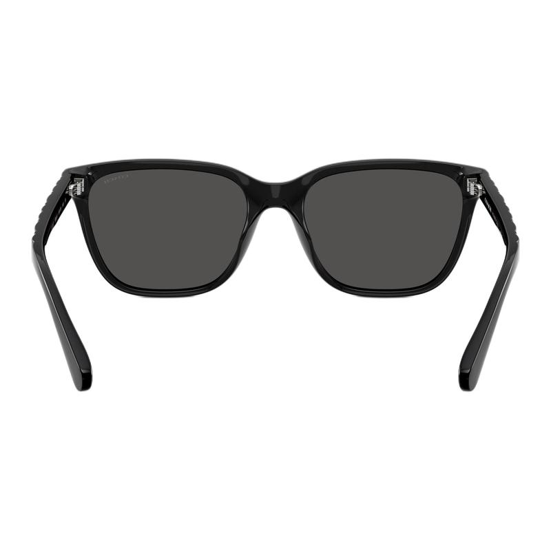 COACH [Available prescriptions] Original Logo Irregular sunglasses Unisex couple style Black