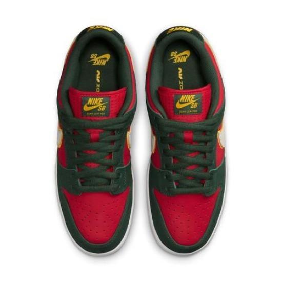 Nike SB Dunk Low PRM Seattle Supersonics Fire Red FZ1287-300 Men's Size