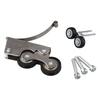 For DIY Projects Cabinet Pulley Door Replacement Wheel Stable Operation User-Friendly Design Versatile Applications
