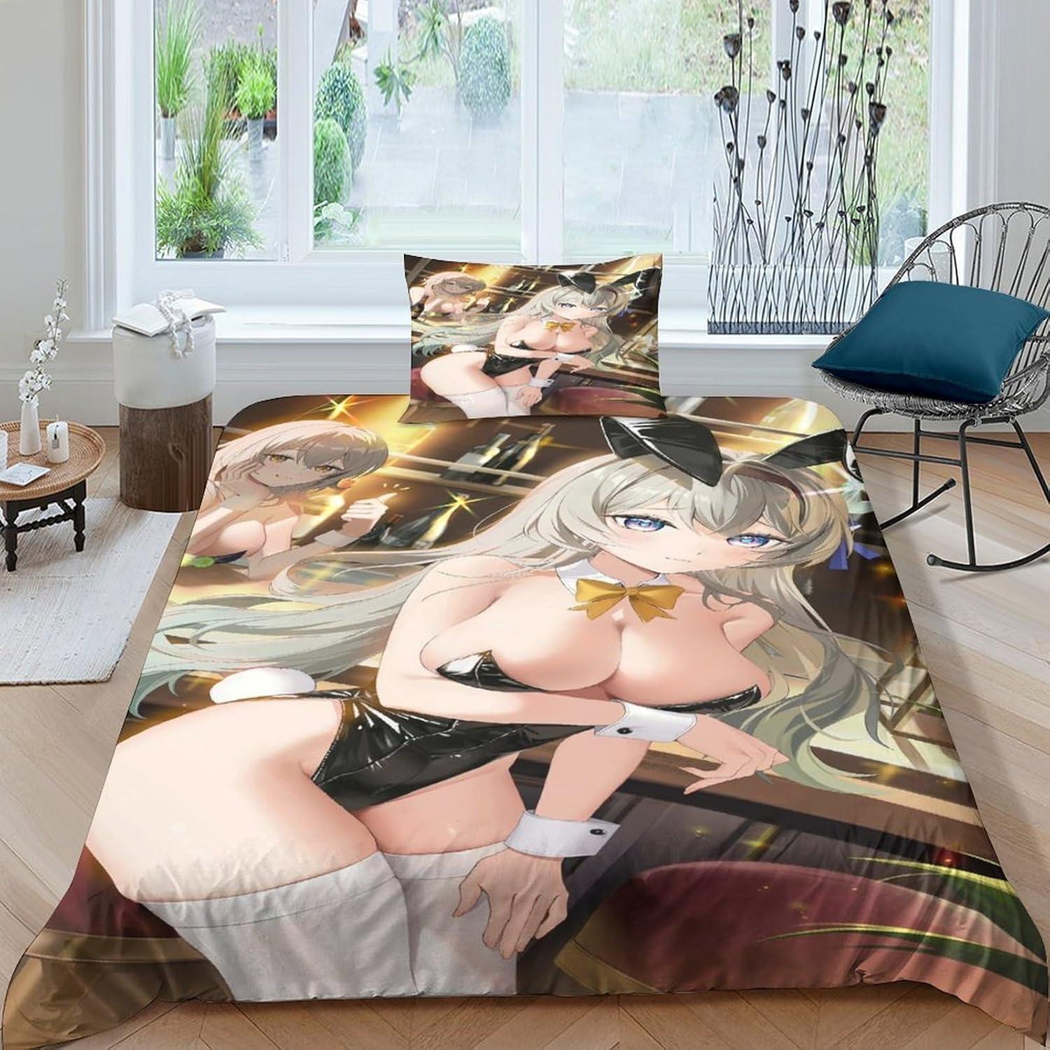 

Полная и сексуальная девушка 3D-принт аниме девушка, девочка, мальчик, взрослый пододеяльник, простыня, молния и наволочка, мягкий ультраф 90x200cm