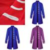 Men Medieval Renaissance Steampunk Jacket Gothic Retro Uniform Coat Windbreaker