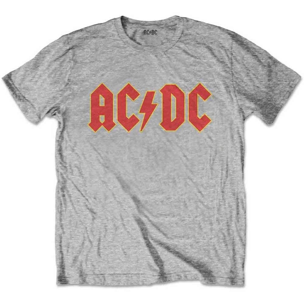 AC/DC Логотип Официальная Детская Футболка Мальчики Дети 140