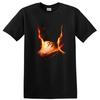 Vintage Classic Rock Flame T Shirt Retro Graphic Tee Fire Art Design