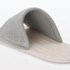 X S [MUJI] Hausschuhe, off-white grau,