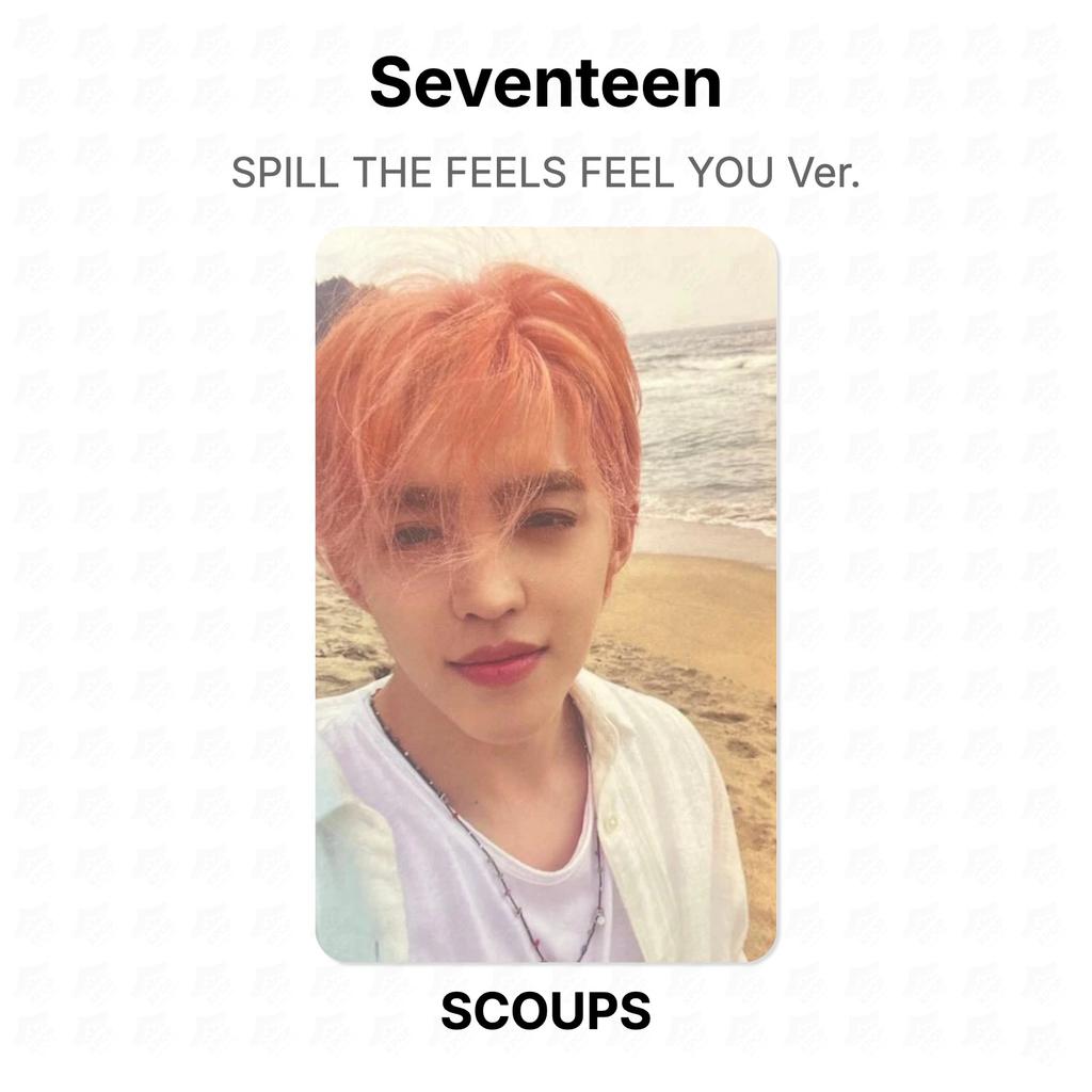 Seventeen SPILL THE FEELS FEEL YOU Ver. Official Photocard