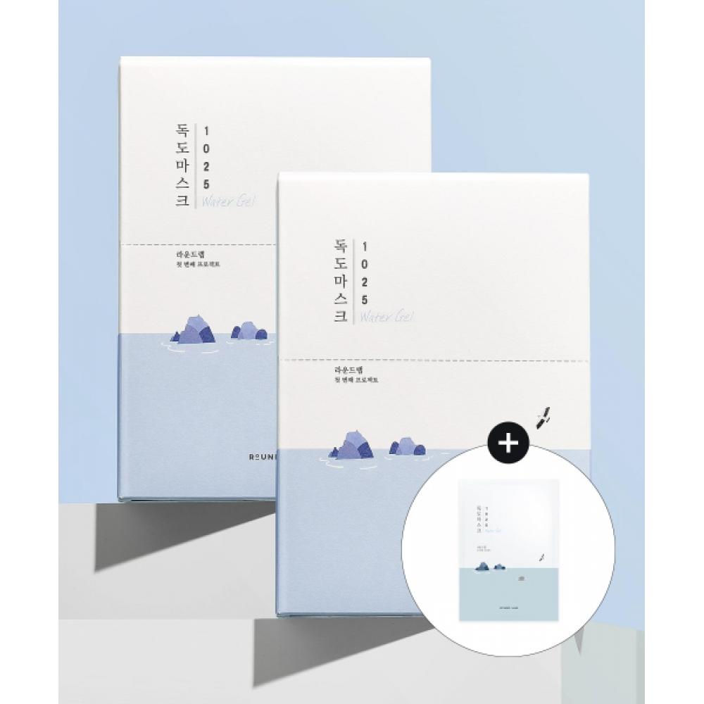 Roundlab 1025 Dokdo Moisture Water Gel Mask 30ml 20 Sheets  +1 Extra Sheet NONE