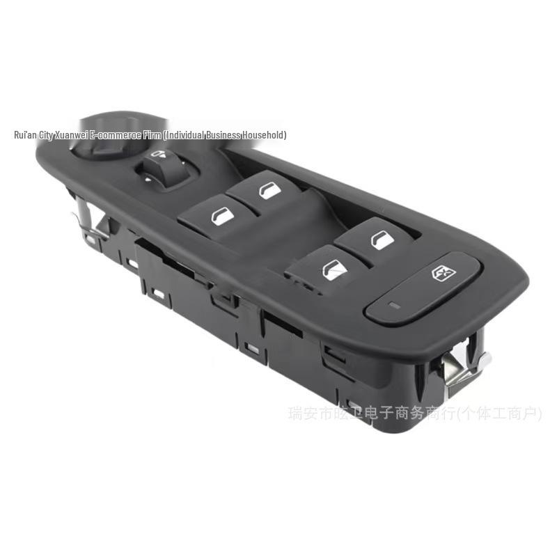 Front Left Window Lifter Switch for Peugeot 408 (2014-2019) High-End Model, Part 98104592ZD-01.