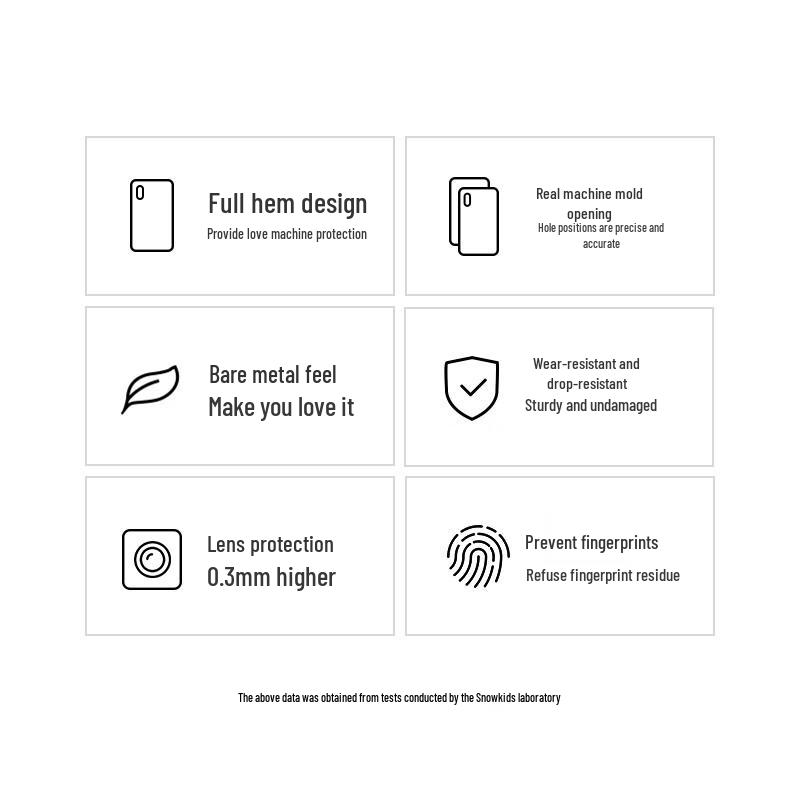 Snowkids Ultra-Thin Clear Case for iPhone 13 Series