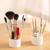 Mini Desktop Storage Box Round Stationery Storage Rack Simple Makeup Brush Holder  for Home