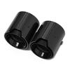 2pcs/lot For BMW 2 Series F22 F23 M235i M240i F20 F21 M135i M140i M Performance Carbon Fiber Car Exhaust Tip ID60mm Muffler Tip