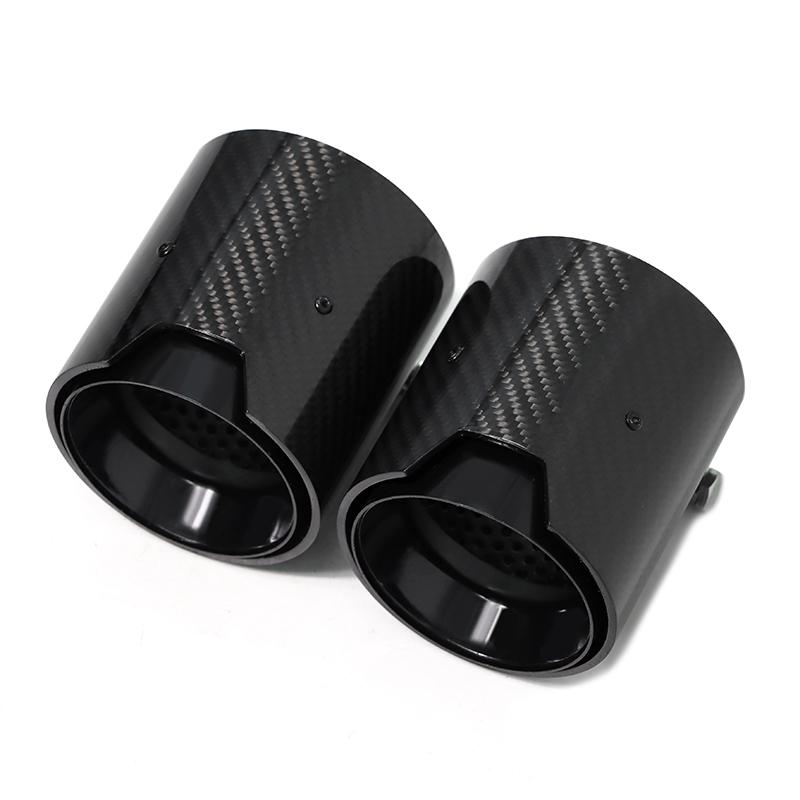 2pcs/lot For BMW 2 Series F22 F23 M235i M240i F20 F21 M135i M140i M Performance Carbon Fiber Car Exhaust Tip ID60mm Muffler Tip