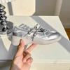 Mary Jane Pumps Wedge Platform Silver Square Toed Single Women's Shoes 2025 Spring Belt Buckle Shoes for Women Zapatos De Mujer