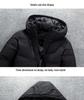 2025 Men's Slim Fit Hooded Winter Jacket - Warm, Short, and Stylish for Outdoor Wear