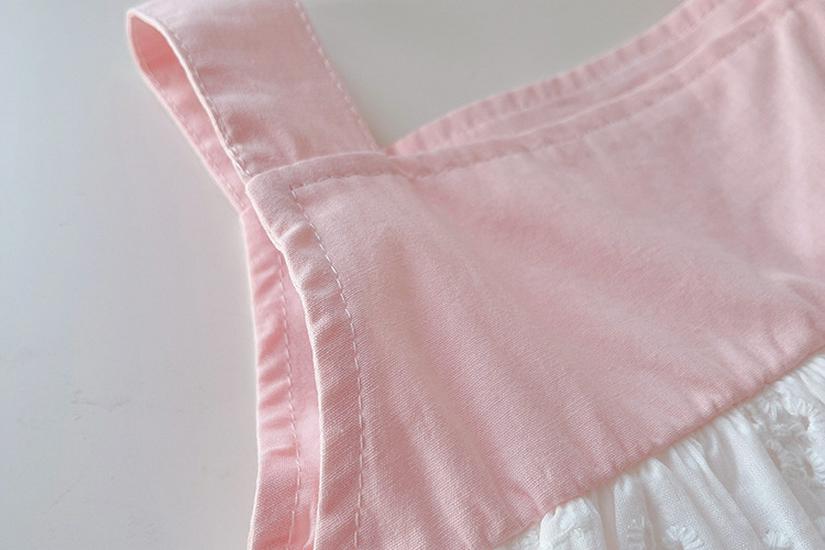 Stilvolles Zweiteiler-Set für Mädchen: Weste & Spitzen-Puppe-Shirt - Ärmelloses Top mit Schleife, Größen für kleine & mittlere Kinder