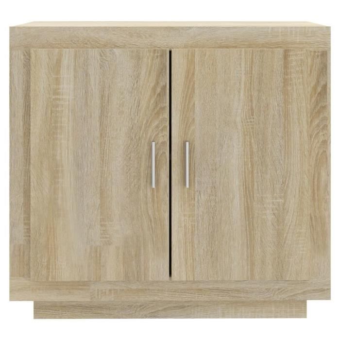 VidaXL Buffet Sonoma Oak 80x40x75 Cm Engineered Wood 811820