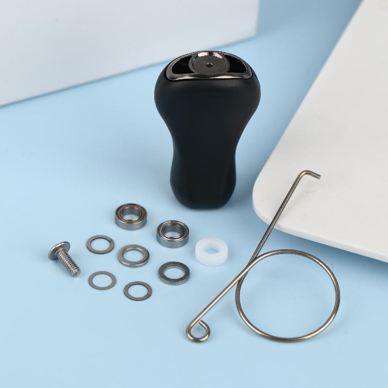 Fishing Reel Handle Knob Kit With Bearings And Screws Fishing Reel Rubber Grip Knob Replace Accessories
