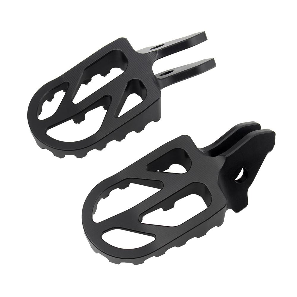 Black CNC Aluminum Alloy Footrest Footpegs For UltraBee