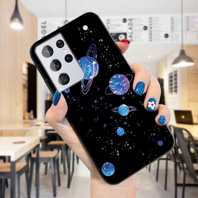 

Милый мультяшный медведь-космонавт, космический корабль, планета, дизайн чехла для телефона Redmi Note 13 Pro 4G