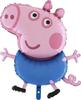 Balon Foliowy Peppa - Świnka George, 90 Cm Grabo