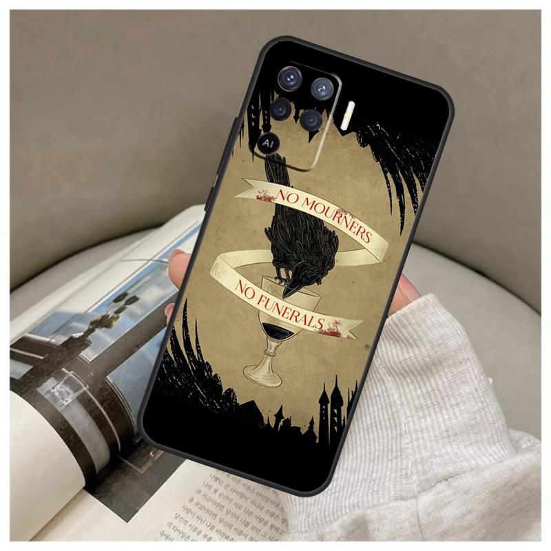Six Of Crows Case For Oppo A80 A60 A40 A5 Pro A15 A16 A17 A57 A77 A94 A74 A54 A76 A96 A18 A38 A58 A78 A98