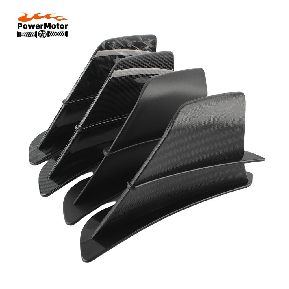 Motorcycle Fixed Wing For Ducati BMW S1000R RR YAMAHA Kawasaki HONDA Suzuki CBR600RR YZF R1 R3 Universal Aerodynamics Aileron