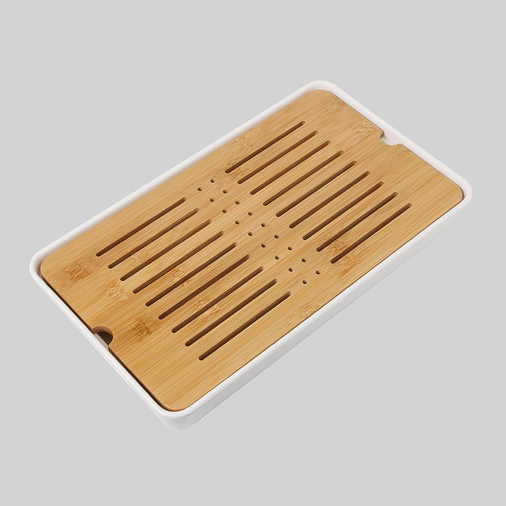 Milne Rectangular Tea Board (33x19cm) Recycled Bamboo Tea Board