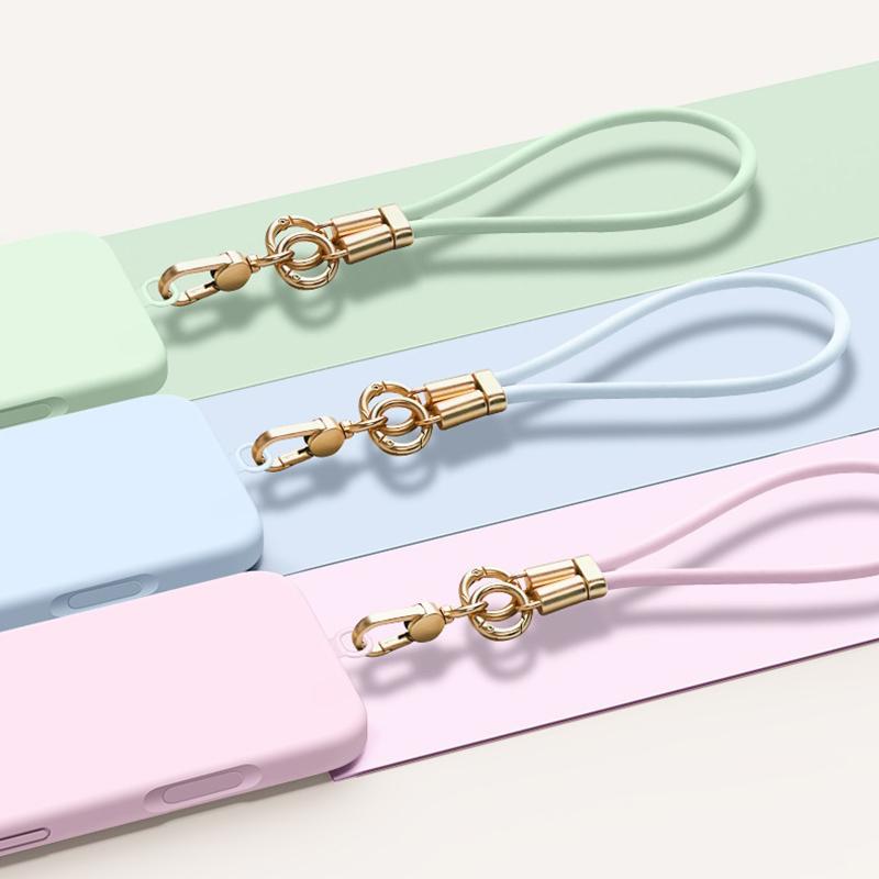 Adjustable Universal Silicone Wrist Strap Phone Case Women'S Handheld Keychain Durable Outdoor Bapa Chain Portable Usb