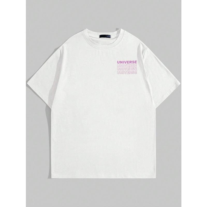 The Secret Of The Big Bang In The Universe Men T Shirts Summer Cotton T-Shirts Breathable Loose Clothes Hip Hop Street Tees