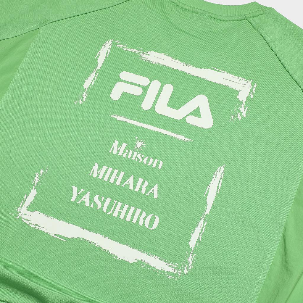 New FILA Sweatshirt Women's Emerald Green F11W333201F-GN