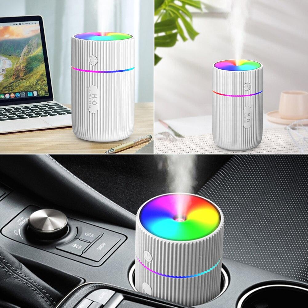 Racing Lantern Colorful Humidifier Mini Desktop Bedroom Home Car Humidifier Small Portable Heavy Mist Creative Design Of Night