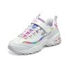 (GS) Skechers DLITES Low 'White Multi' Kids' 303905L-WMLT