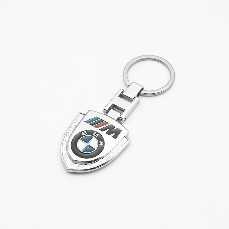3D Metal Leather Emblem Car Keychain Key Chain Key Rings Bag For BMW X1 X3 X5 X6 X7 F20 F22 F23 F85 F86 E90 E91 F32 F33 F34 F36