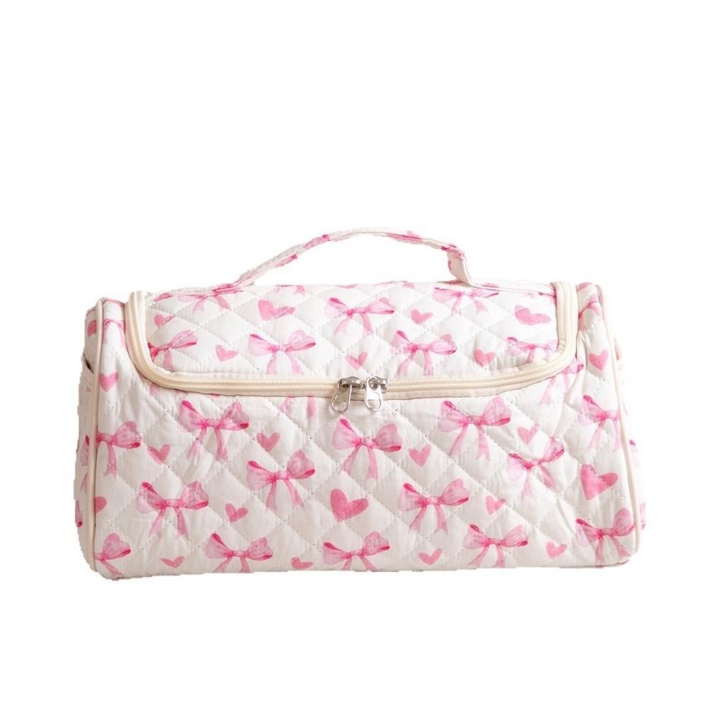 Large Capacity Travel Cosmetic Bag Shockproof Women Toilet Wash Bag Hair Care Accessories