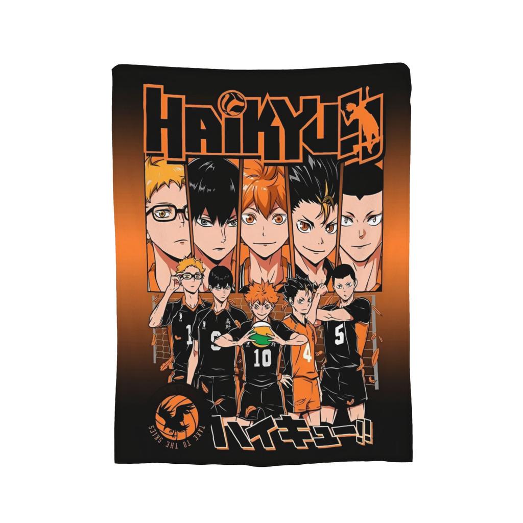 Anime Haikyuu Plush Blankets Miya Atsumu Manga Novelty Throw Blankets for  Sofa Bedding Lounge 150*125cm Quilt,