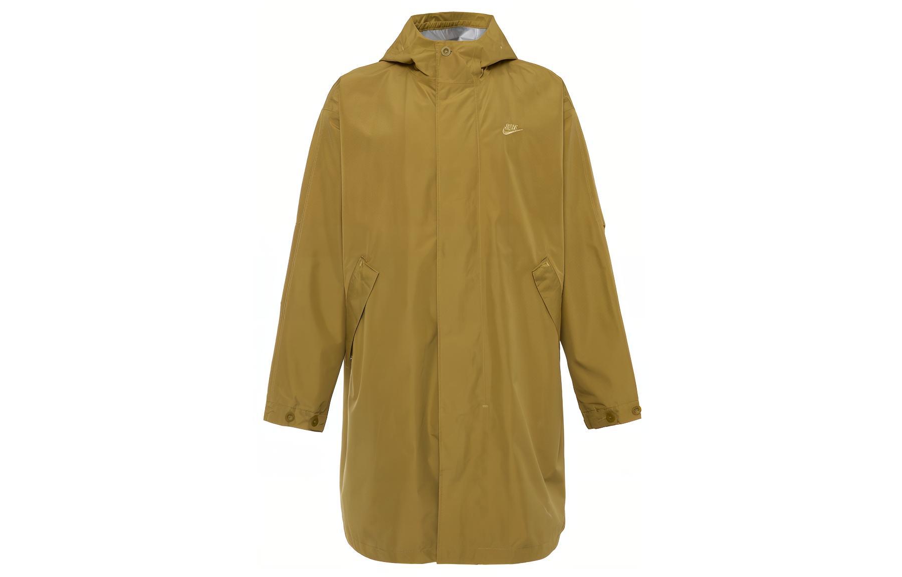 Nike Puffer Jackets Men s Khaki Hooded Moderate Other DQ4283-382 XL