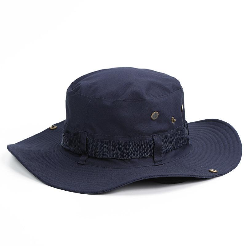 New Summer Fashion Unisex Camouflage Tactical Army Bucket Hats Men Hiking Hunting Panama Cap Outdoor Anti Uv Fisherman Hat