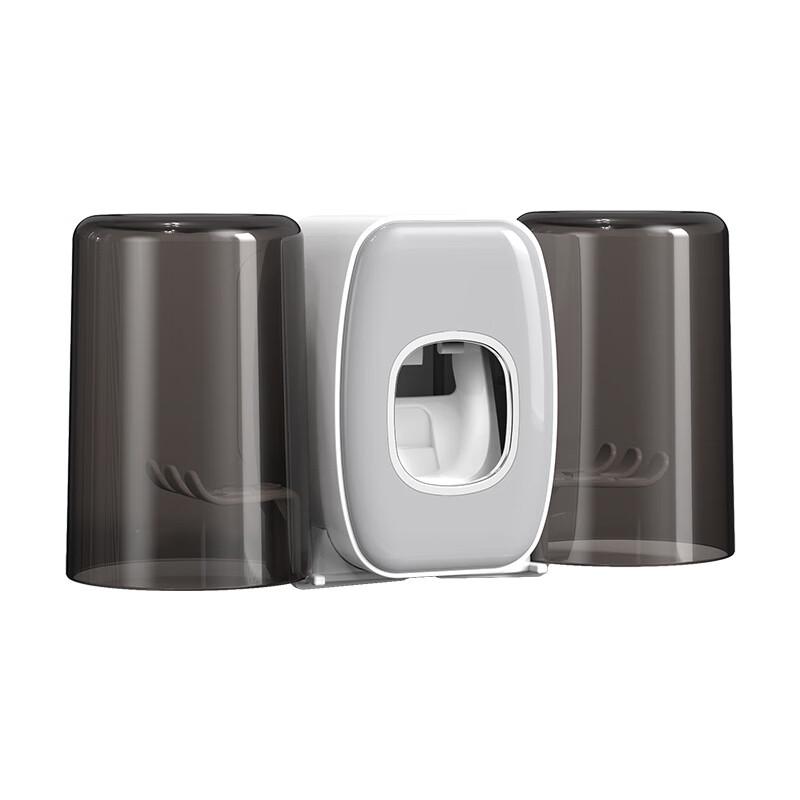 Lilang Wall-Mounted Toothbrush Holder & Toothpaste Dispenser